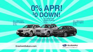 Gresham Subaru - April 2018