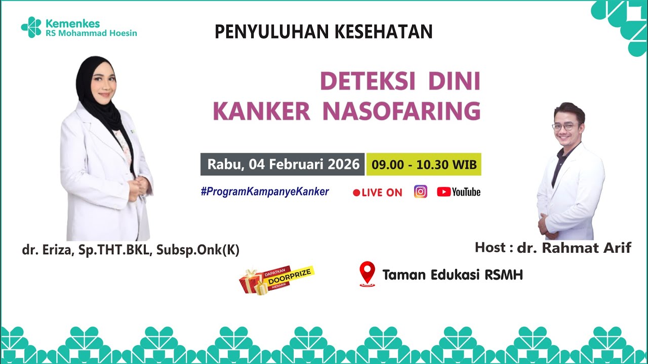 DETEKSI DINI KANKER NASOFARING - PENYULUHAN KESEHATAN
