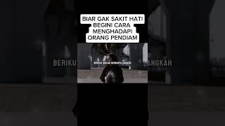Sabar Ini Cara Menghadapi Orang Pendiam motivasi inspirasi