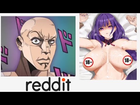 GENSHIN IMPACT vs REDDIT (Rock reaction meme) Inazuma #nsfw #animevsreddit #ecchi