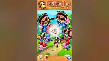 Bee Brilliant Blast Level 356 3 stars