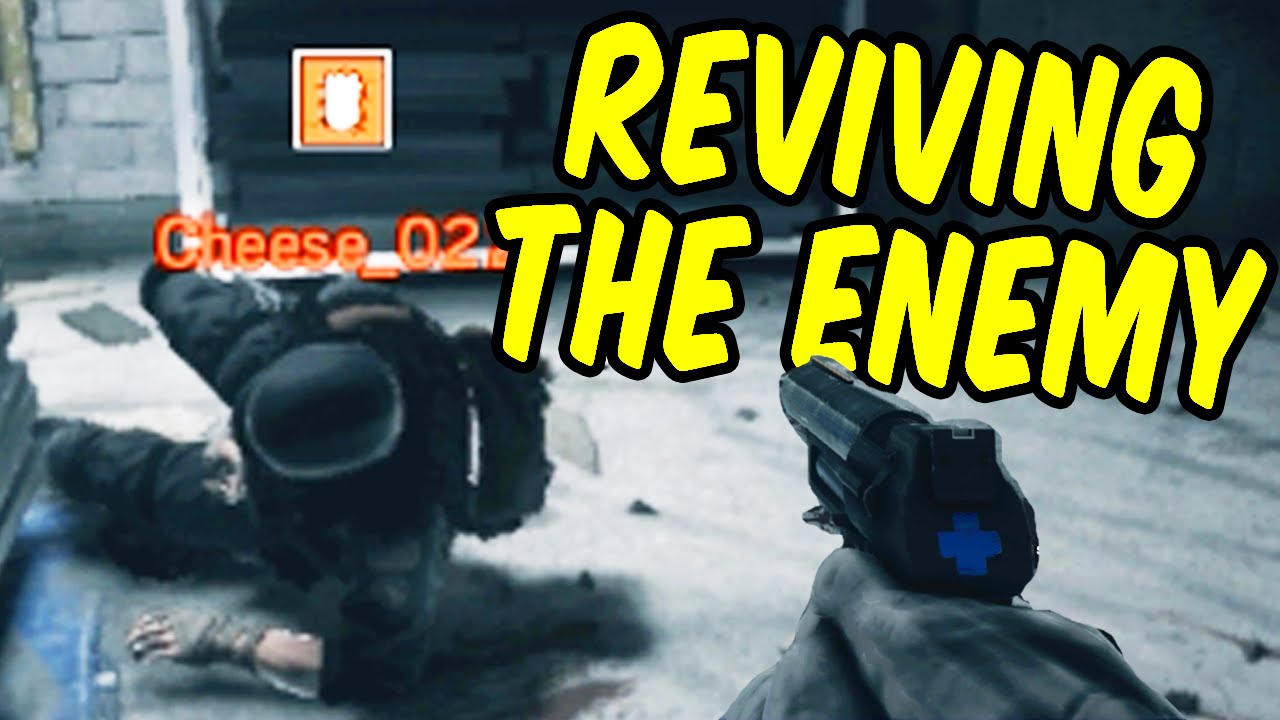 Reviving the Enemy - Rainbow Six Siege Funny Moments & Epic Stuff - YouTube