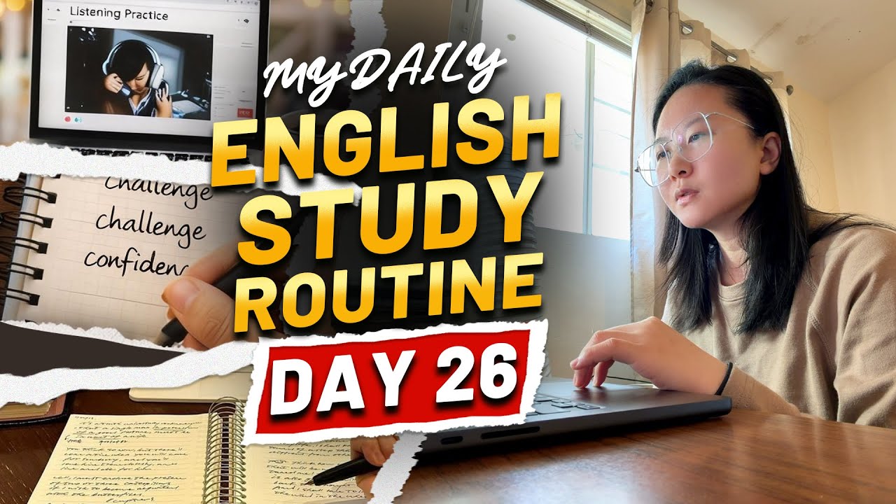 Day 26 of My English Learning Journey - YouTube
