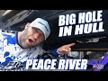 FAIL! JET SKI DAMAGED ON THE PEACE RIVER - YAMAHA FX (TREE LOG)