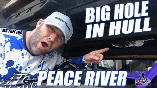 Fail Jet Ski Damaged On The Peace River - Yamaha Fx Tree Log