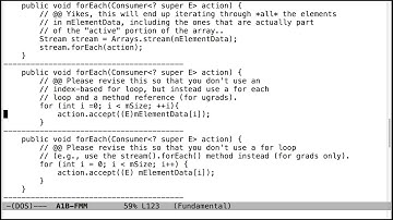 Assignment 1b Frequently Made Mistakes