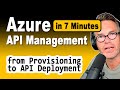 Azure API Management in 7 minutes (from provisioning to API deployment) -  tutorial for beginners