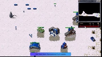 Command and Conquer Remastered: Red Alert Quickmatch 1v1 - BenBreakfast VS Auv