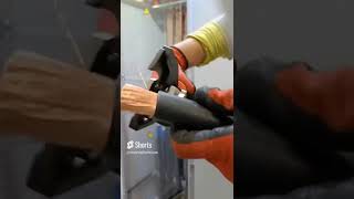 Battery Fish Tape vs Manual Wire Pulling #electrician