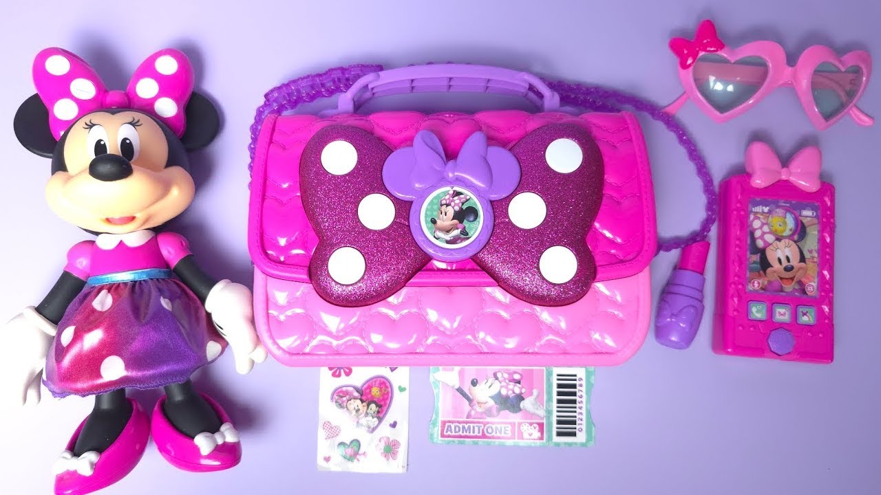 Disney Minnie Mouse Bag Set Satisfying with Unboxing Compilation