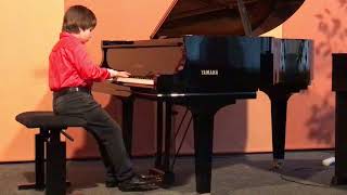 Jakub Stryja (8, absolutní sluch) - Mozart_Sonatina No.6 C dur IV. Finale, Dusík_Sonatina G dur