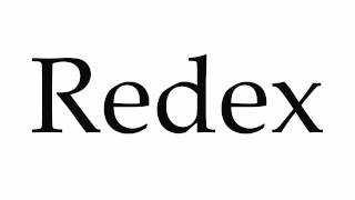 How to Pronounce Redex