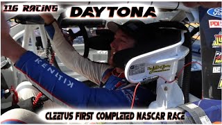 CLEETUS BATTLED HARD AT #DAYTONA2026 FINISHING 11th HEAR HIS POST RACE THOUGHTS HERE!#NASCAR#NAS