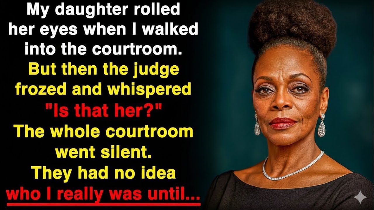 “The judge froze in court when he saw me – no one knew