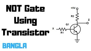 Not Gate Using Transistor