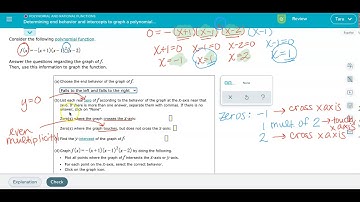Determining End Behavior and Intercepts to Graph a Polynomial Function