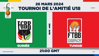 Guinée vs. Tunisie I Tournoi international de l'Amitié U18 (Women) I @baskemali