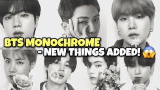 BTS MONOCHROME | All the new things added to BTS teaser STEP BY STEP TUTORIAL PART 2 | 2024