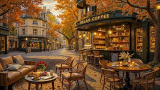 Charming Coffee Corner & Soft Autumn Jazz Music 🍂 Elegant & Soothing Jazz Piano Music for Unwind screenshot 3
