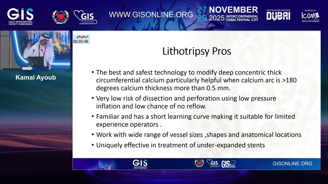05 The Challenges of Treating Coronary Artery Calcification  Tips and Tricks   Kamal Ayoub