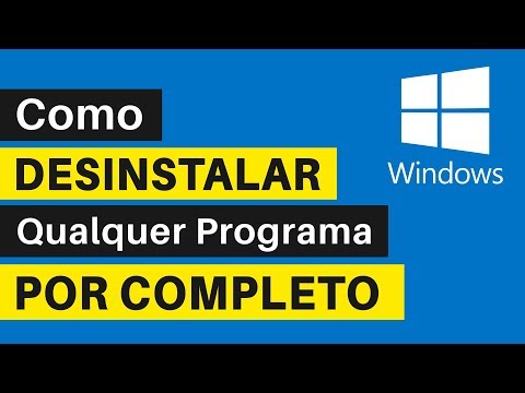 Vídeo: Como Desinstalar Todos Os Programas