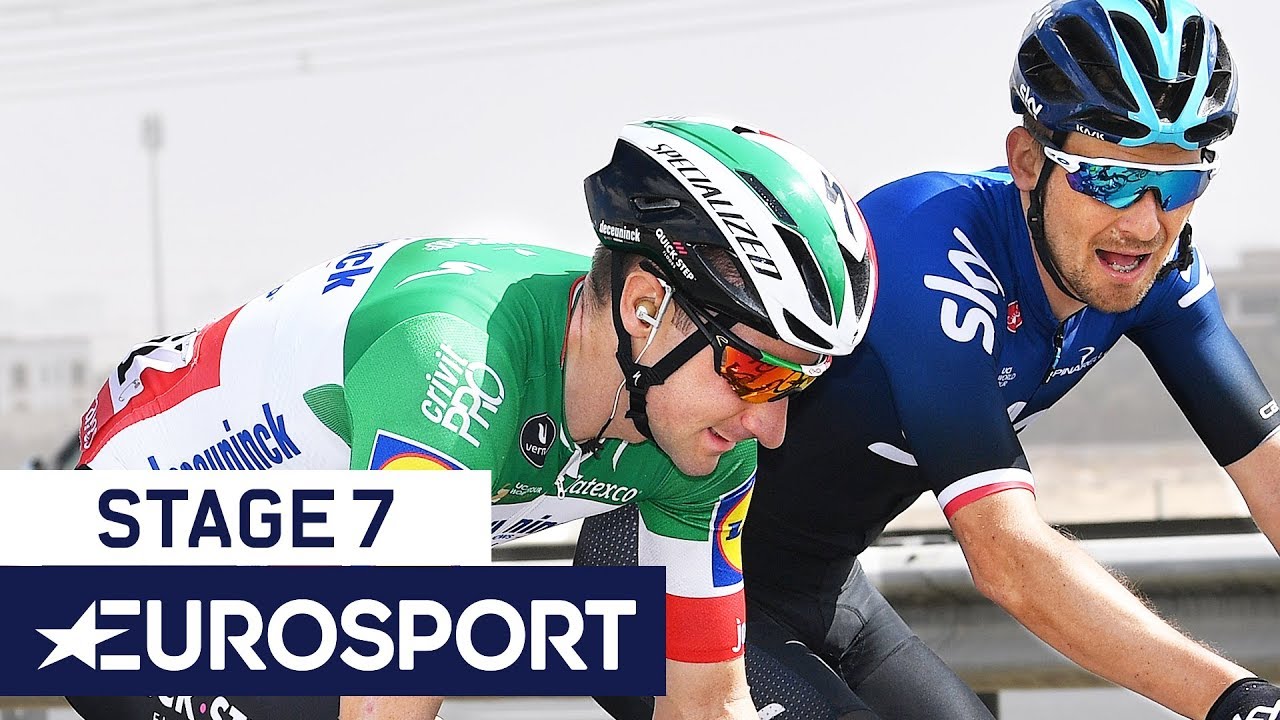 UAE Tour 2019 | Stage 7 Highlights | Cycling | Eurosport