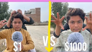 1$ Head Massage VS $1000 Head Massage [ASMR]