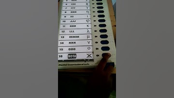 How to use VVPAT with EVM | Electronic Voting Machine | EVM | 2019