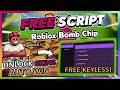 [New] Roblox Bomb Chip Script  - (UNLOCK SKINS, FREE GAMEPASSES, AUTO WIN and MORE!) | *NO KEY* 2026
