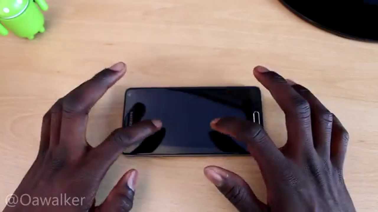 Samsung Galaxy Note 4 Multitouch Test - YouTube