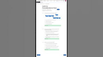 Latency Considerations Quiz answer || Advanced Webhook Concepts #quiz #qwicklab #gcp #shorts #bts