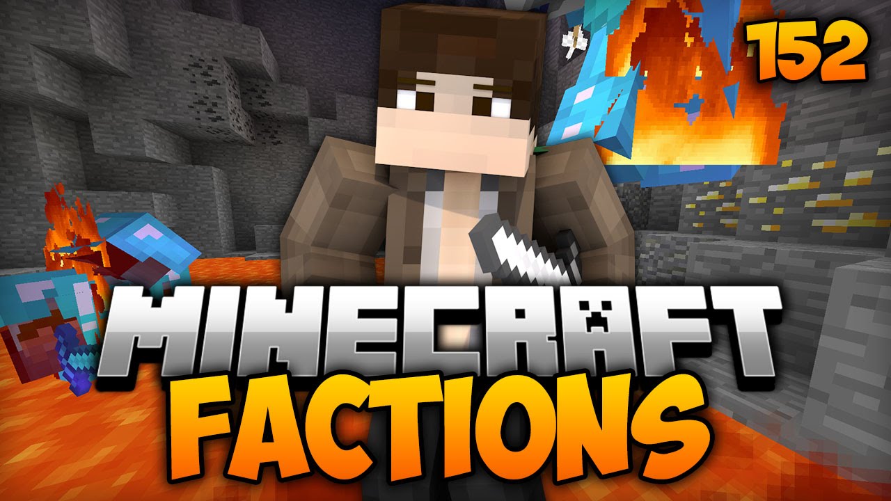Minecraft Factions 152: Huge Faction Lava Fight! (Minecraft Factions)