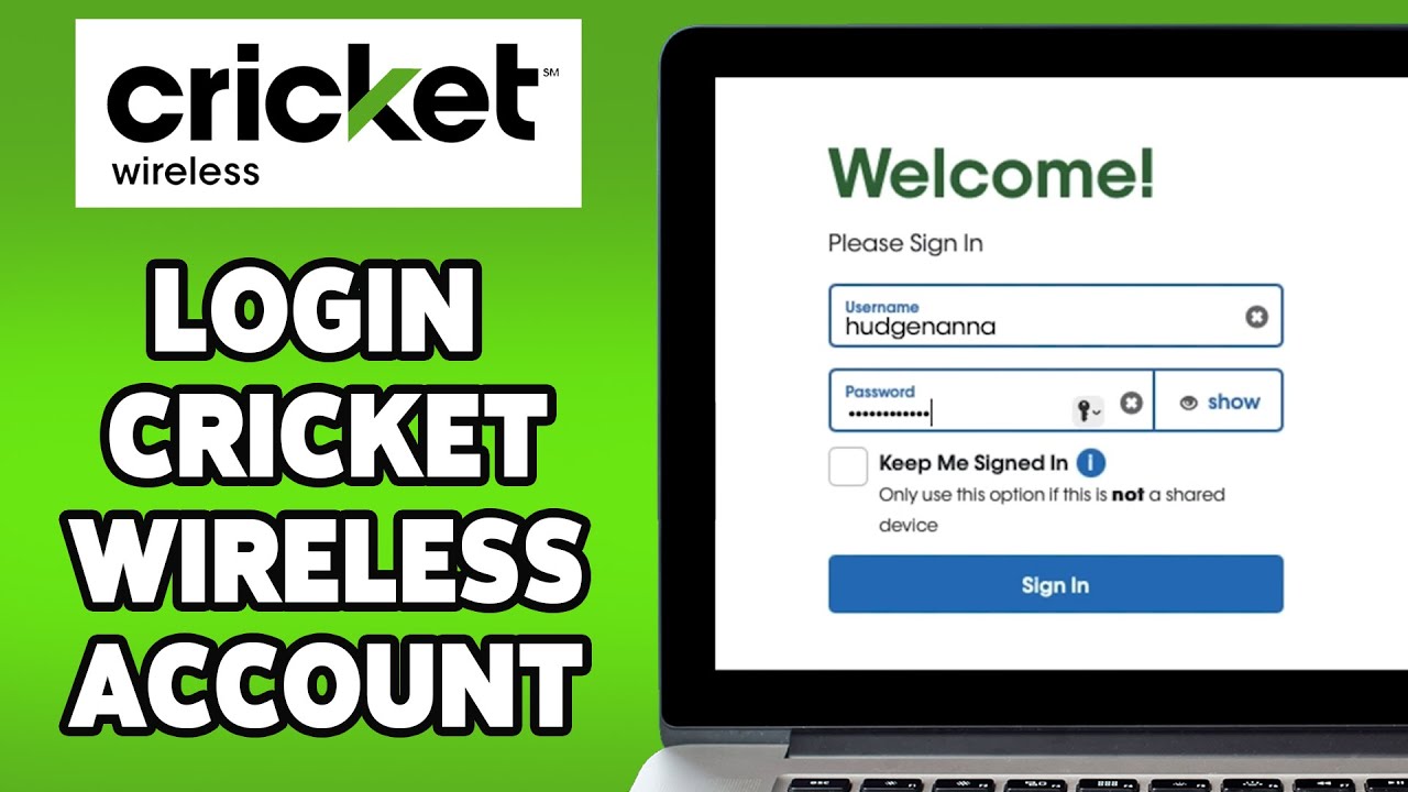 How To Login Cricket Wireless Account 2024 | Cricket Wireless Sign In Guide