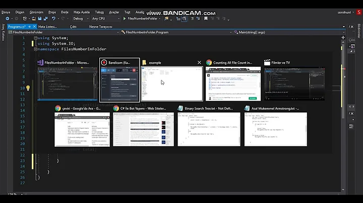 How to calculate count of files in Directory with C# Programming Language?  Finding Files Count
