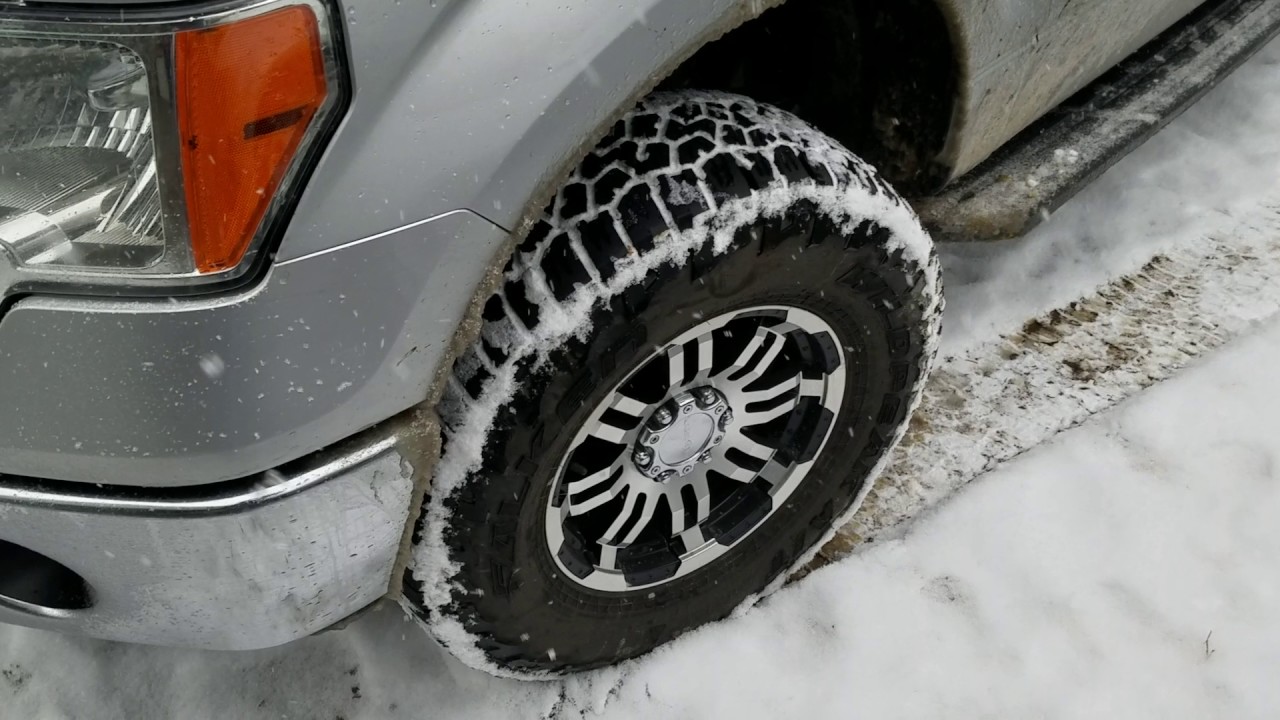 Falken Wildpeak AT3W SNOW Review On F 150 YouTube