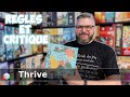 Thrive  rgles et critique