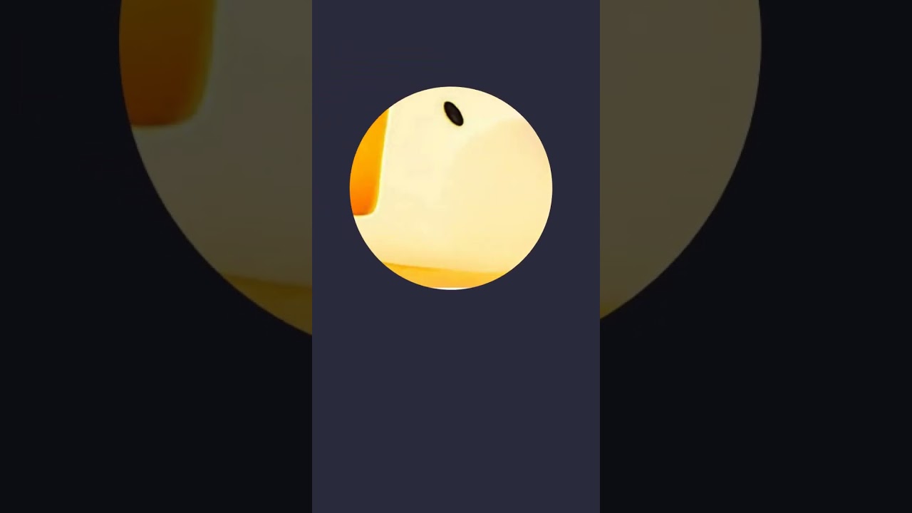 Papa Puppy Portable LED Night Light – Soft Silicone Dog Lamp with Touch Sensor & Adjustable Brigh...