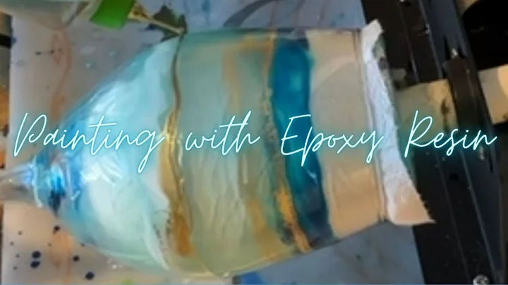 How to Paint a Wine Glass with Epoxy Resin and Make Art that SELLS! I Sell Out at Every Show!