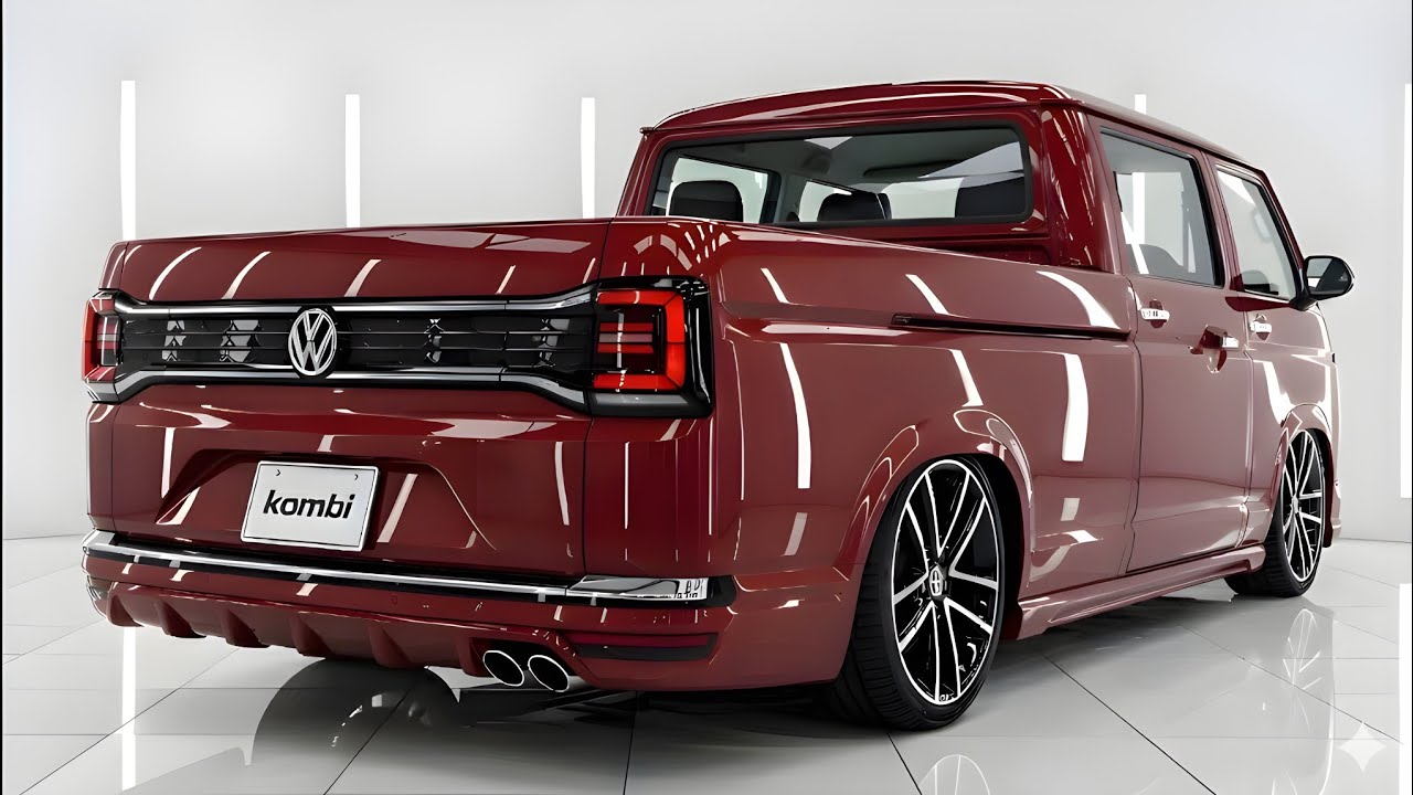  Volkswagen Combi Pickup 2026 | El Regreso del Ícono en Versión Pickup ⚡🚐