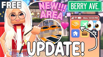 *NEW* MAP UPDATE & HARRY POTTER COLLAB IN BERRY AVENUE!