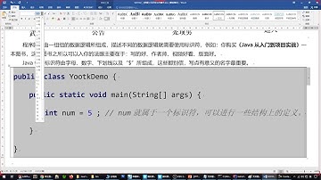 Java14快手课 020102 标识符与关键字