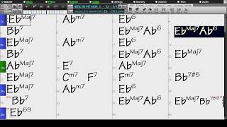 BACKING TRACK - HERE IN MY ARMS (Rodgers &amp; Hart) (Eb) 108 BPM SWING