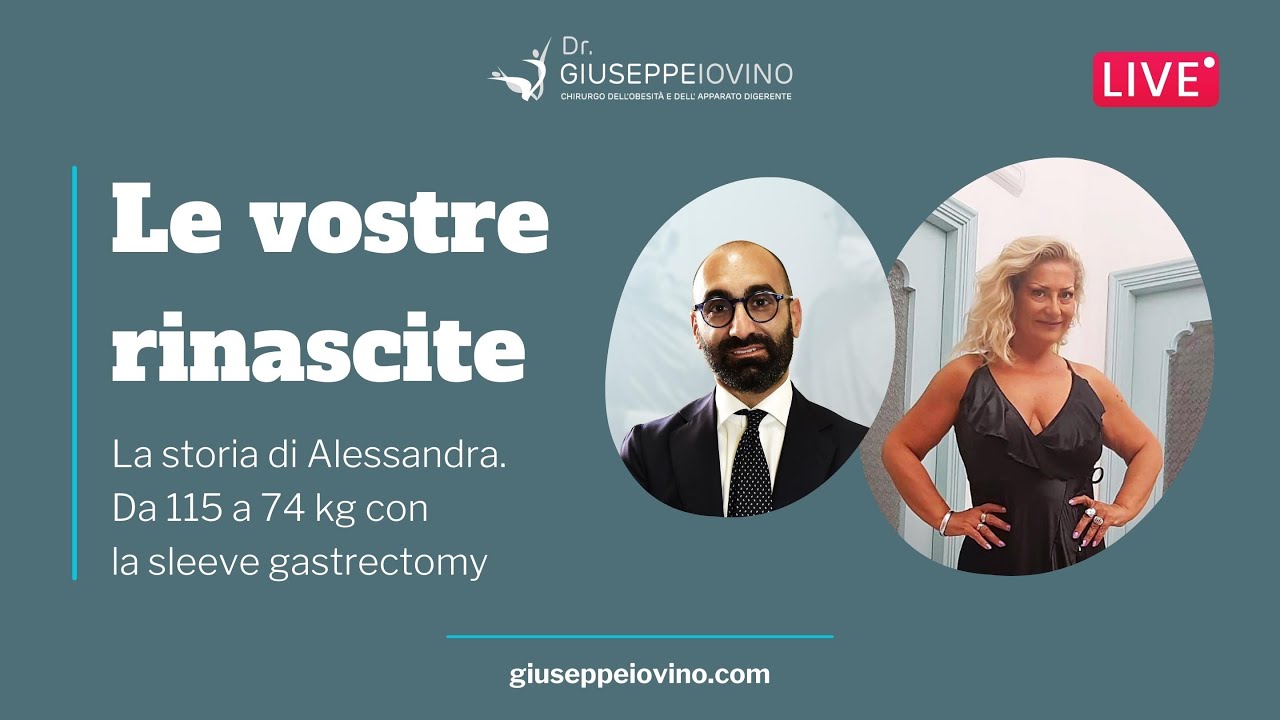 Rinascere dall'obesità - La storia di Alessandra.
