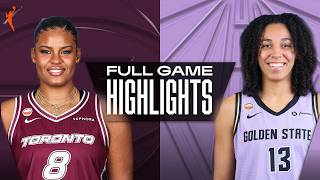 Toronto Tempo vs. Golden State Valkyries | August 4, 2026