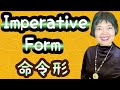 Imperative verbs in japanese grammar n458