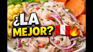 Las 5 comidas peruanas que TODO el mundo debería probar Las 5 comidas peruanas que TODO el mundo debería probar
