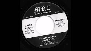 Download Lagu Harry Snyder - I'm Not The Boy I Used To Be MP3