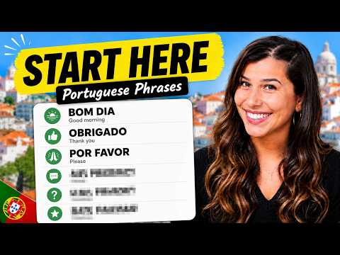 European Portuguese Guide for Beginners | Phrases Every Tourist Needs