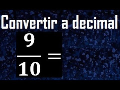 Video: ¿Puedes simplificar 9 10?