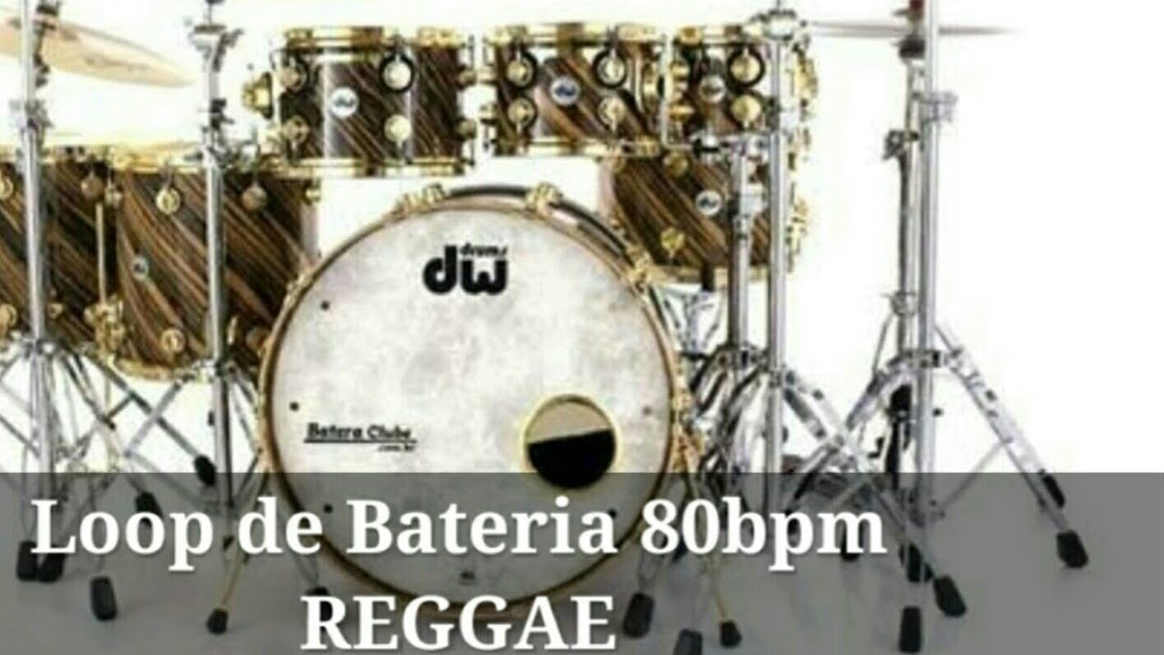 Loop de Bateria no Reggae para Estudo | Base Bateria Reggae - YouTube